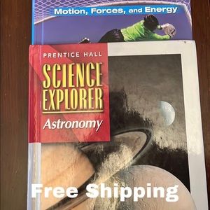 4 school Science books FREE 🚢